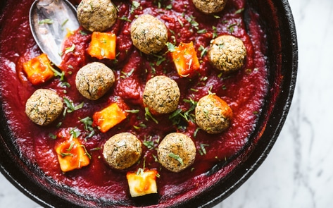 Vegan Sweet &amp; Sour Pineapple Meatballs&nbsp;