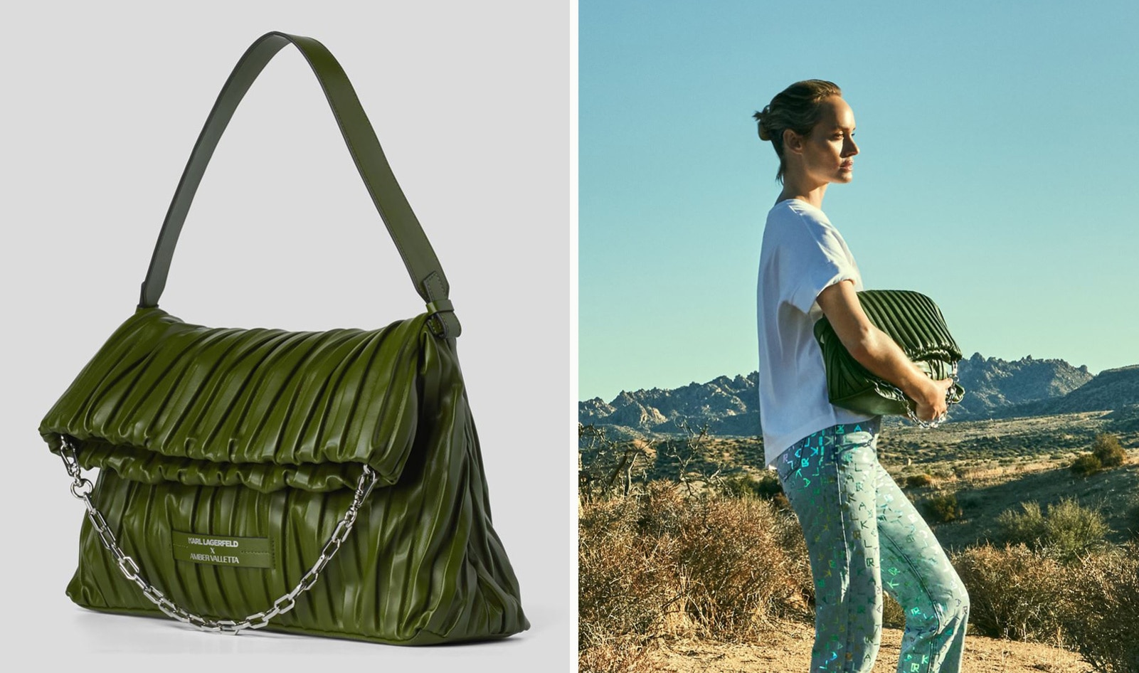 Karl Lagerfeld Just Launched a Vegan Cactus Leather Bag