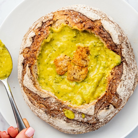 Vegan Copycat Panera Broccoli Cheddar Soup