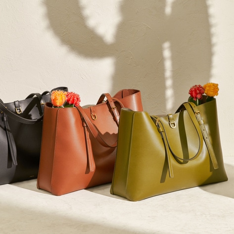 Watch Brand Fossil Just Launched Its First Vegan Cactus Leather Tote