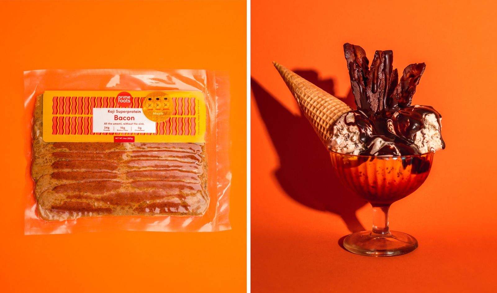 Prime Roots Launches Realistic Vegan Bacon in Sriracha, Black Pepper, Maple, and Hickory Flavors