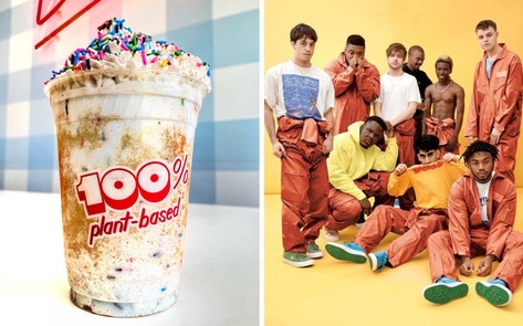 You Can Now Get Brockhampton’s Glittery Vegan Milkshakes at Monty’s Good Burger