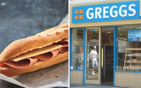 Greggs Is Launching a Vegan Ham and Cheese Sandwich