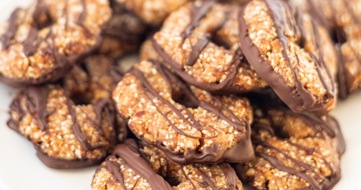 Vegan No-Bake Girl Scouts Samoas - Vimarsana News