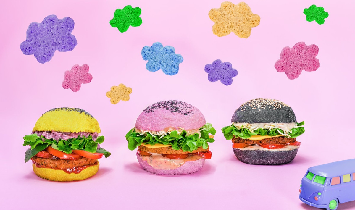 Europe's Flower Burger Is Bringing Its Colorful Vegan Burgers to the US for the First Time - Vimarsana News