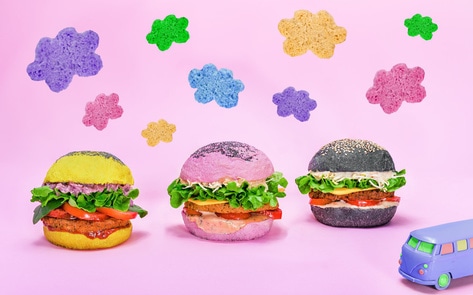 Europe’s Colorful Vegan Burgers Just Launched in the US