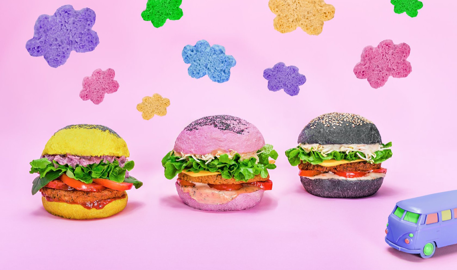 Europe’s Colorful Vegan Burgers Just Launched in the US