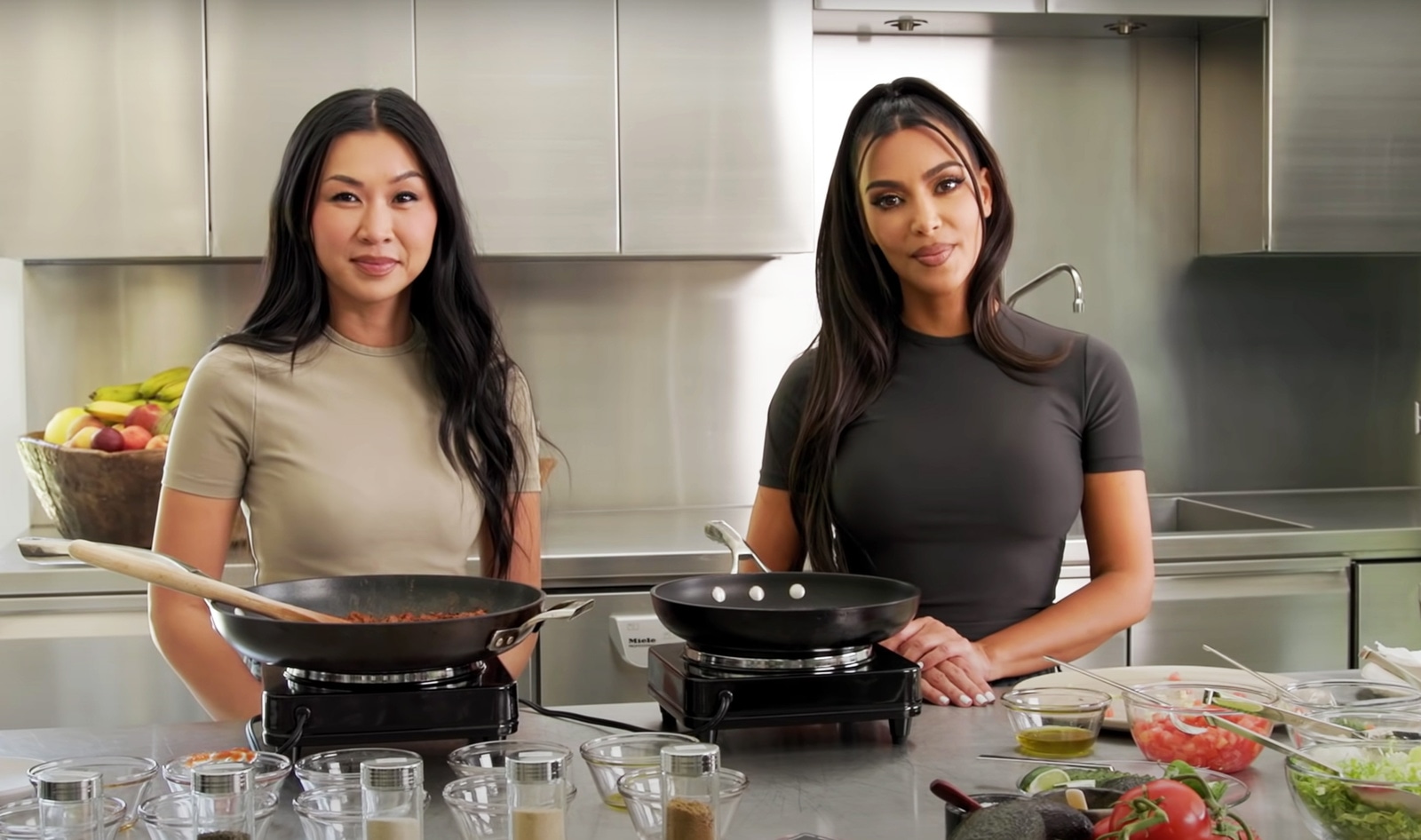 Kim Kardashian Just Taught Her First Vegan Cooking Class. Here’s Her Favorite Taco Recipe.