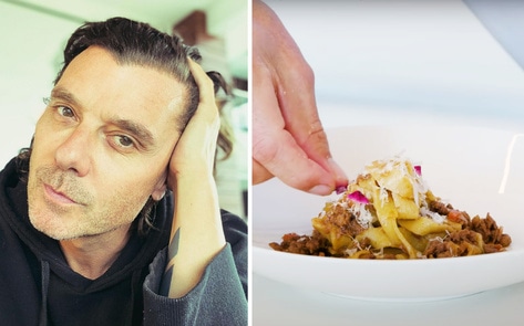 Gavin Rossdale Says Vegan Bolognese Is the Future