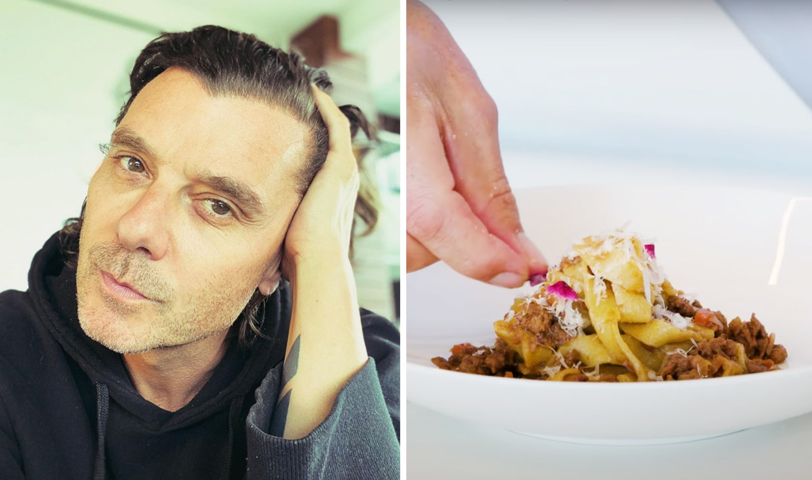 Gavin Rossdale Says Vegan Bolognese Is the Future