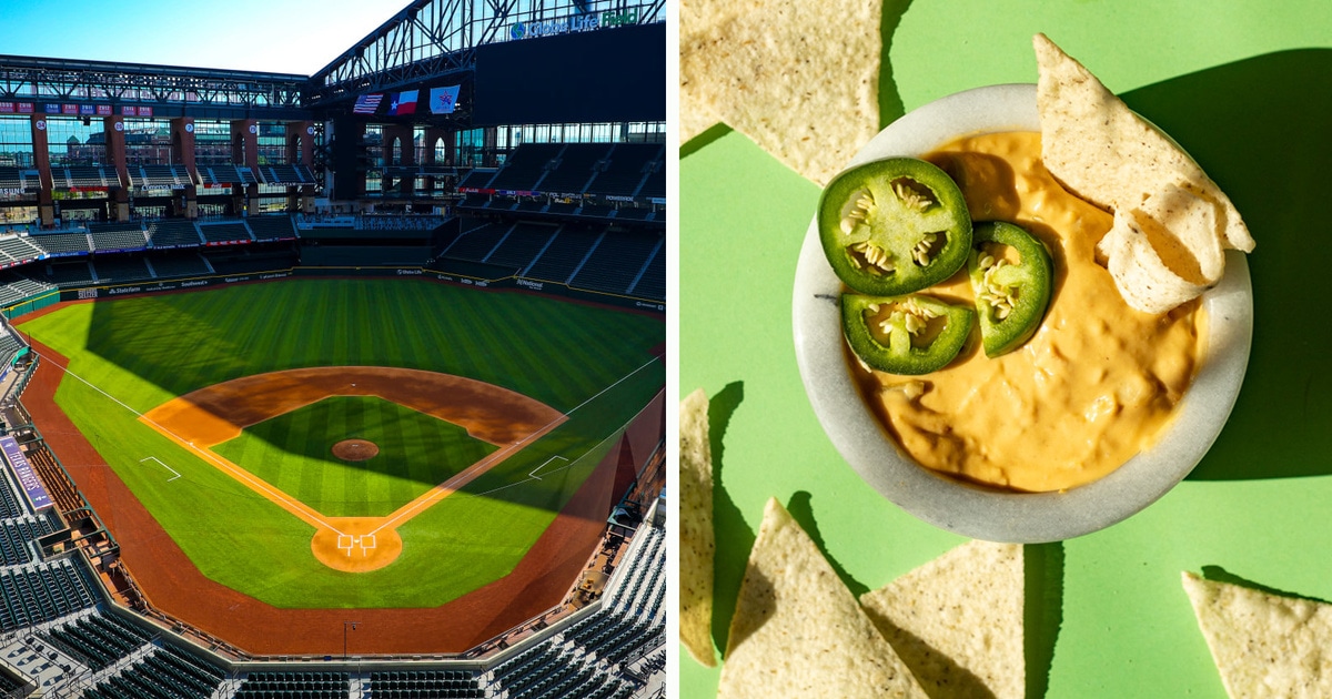 Cheesy Vegan Ballpark Nachos Arrive at Texas Rangers’ Stadium VegNews