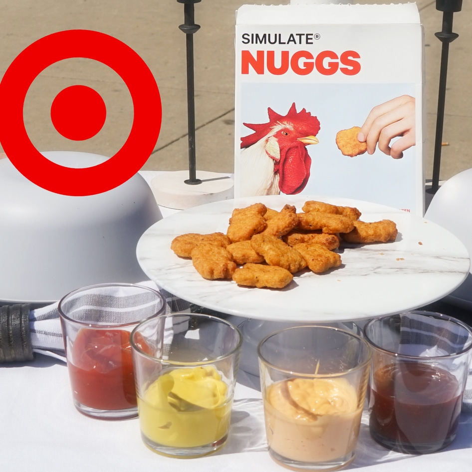 You Can Win an Al Fresco, 4-Course Vegan Chicken Nugget Dinner at Target&nbsp;