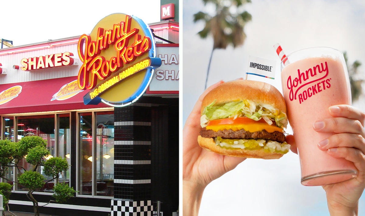 Johnny Rockets Just Launched PlantBased Cheeseburgers and Vegan