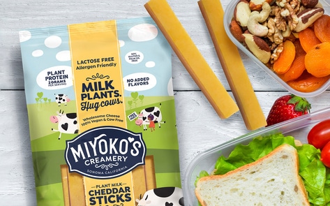 Miyoko’s Creamery Just Launched Kid-Friendly Vegan Cheese Sticks