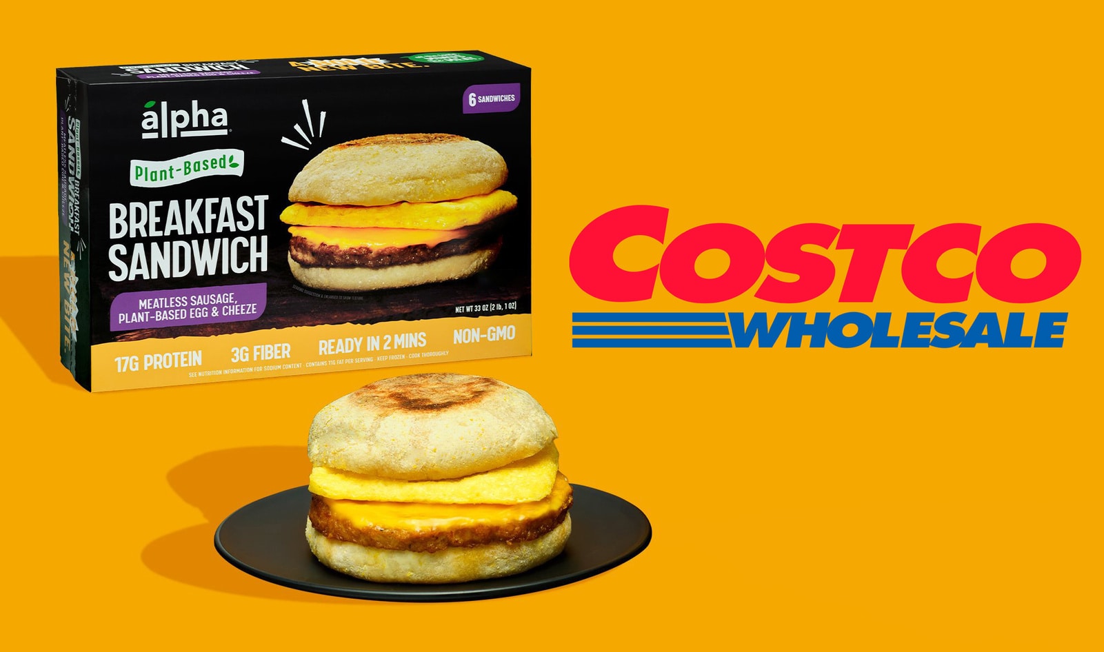 Vegan Breakfast Sandwiches Just Launched at Costco&nbsp;