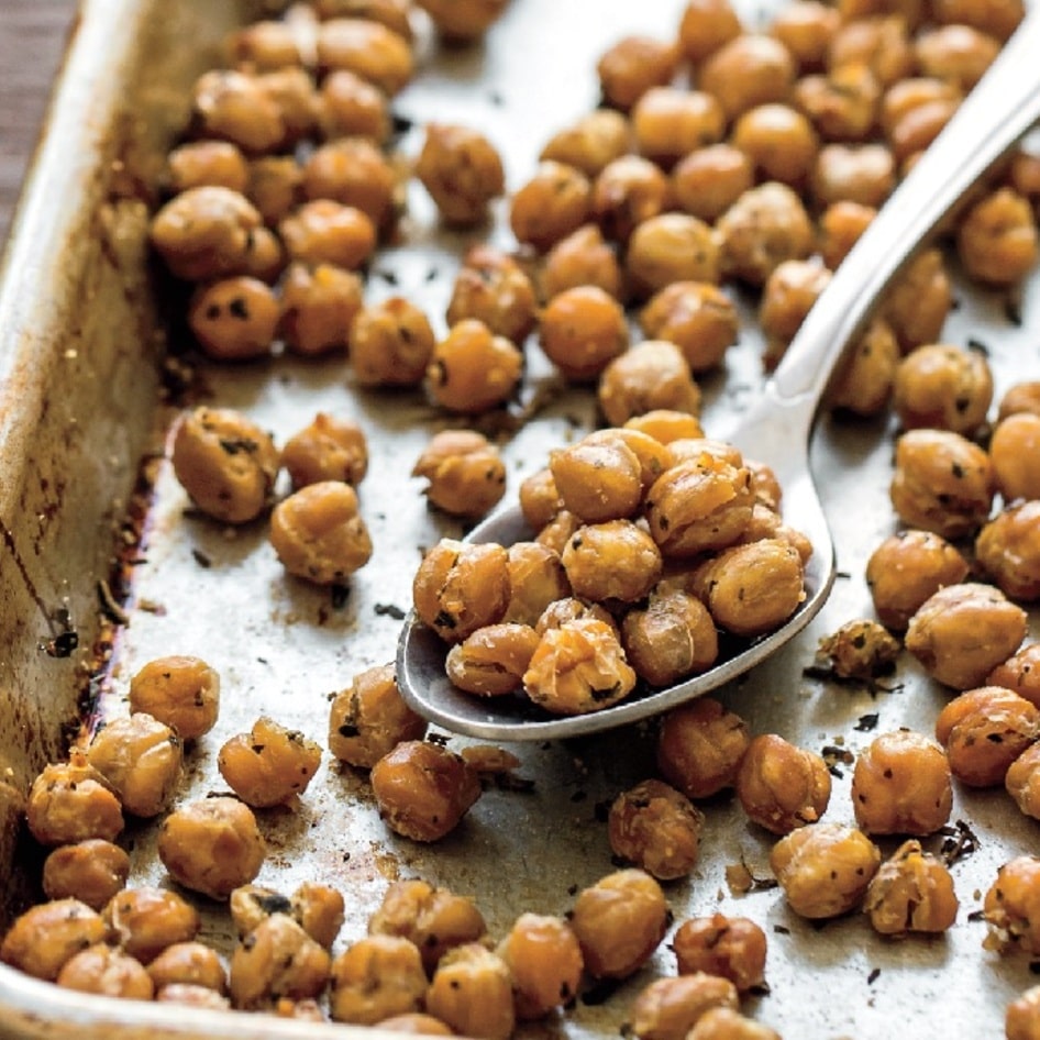 Crispy Roasted Chickpeas With Herbes de Provence