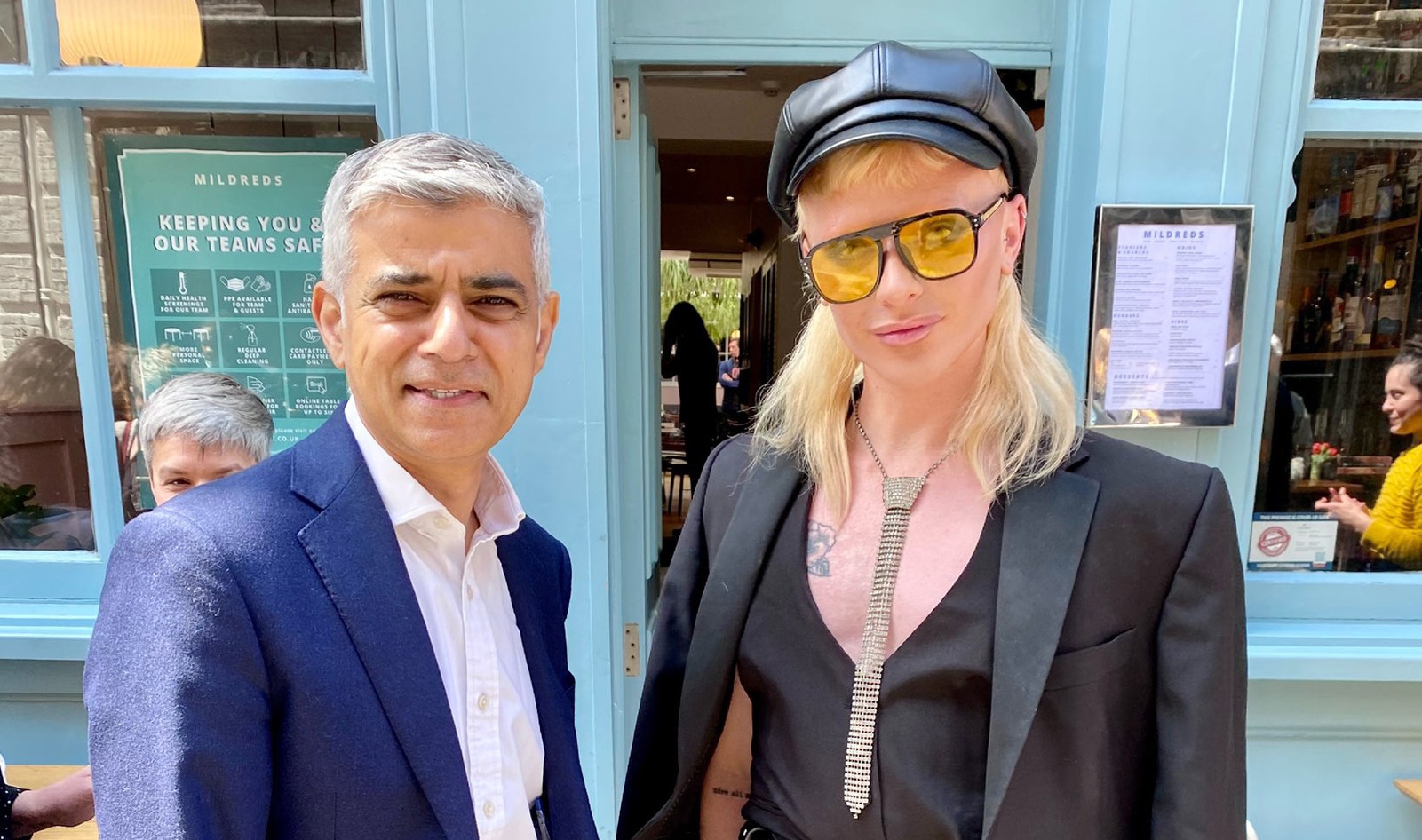 RuPaul’s Vegan Drag Star Partners with London Mayor to Help Reopen City’s Restaurants