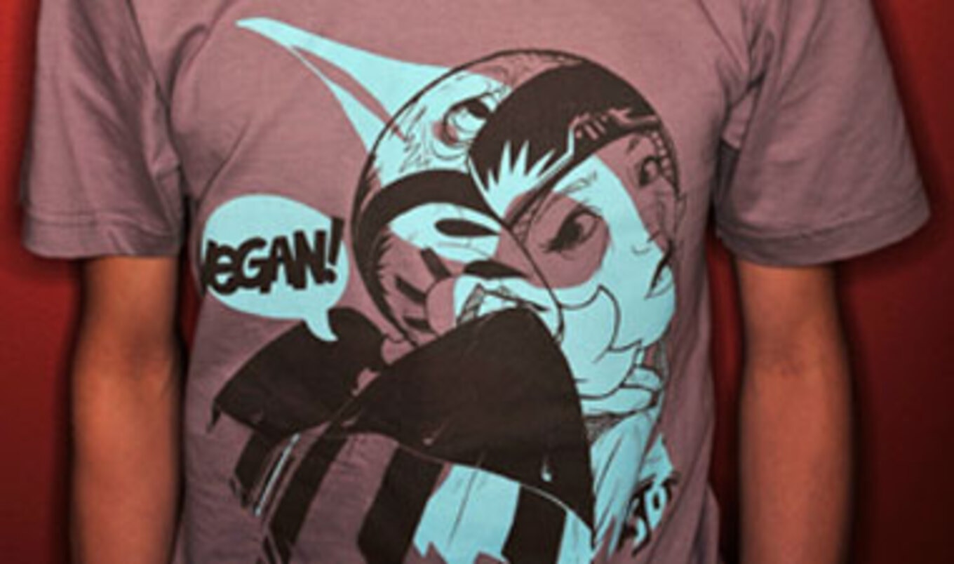 T-shirts by Vegan Artists