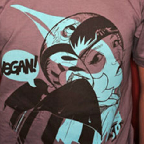T-shirts by Vegan Artists