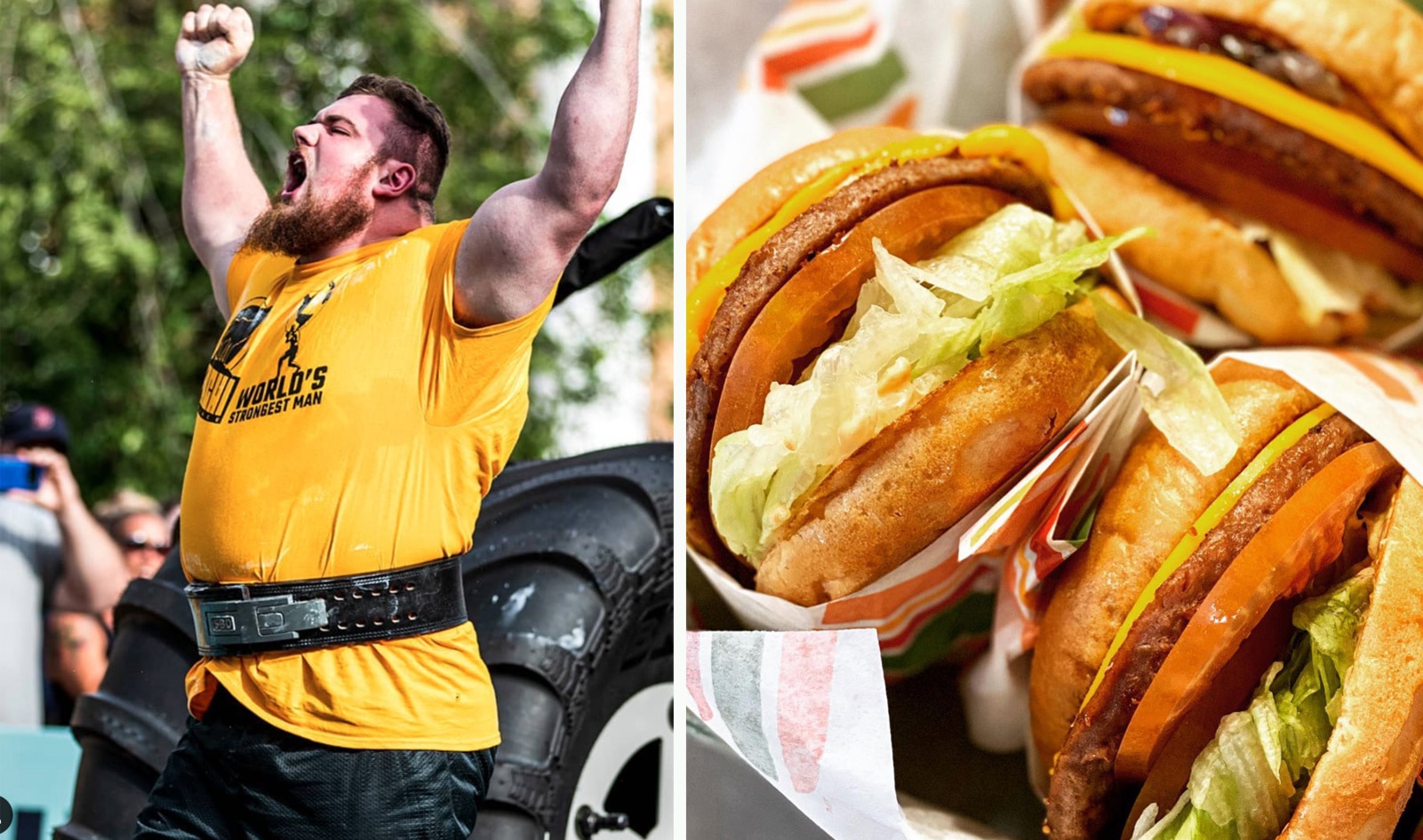 2021 World’s Strongest Man Competition Will Be Powered by Vegan Burgers