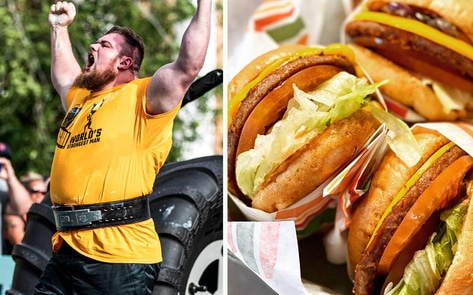 2021 World’s Strongest Man Competition Will Be Powered by Vegan Burgers