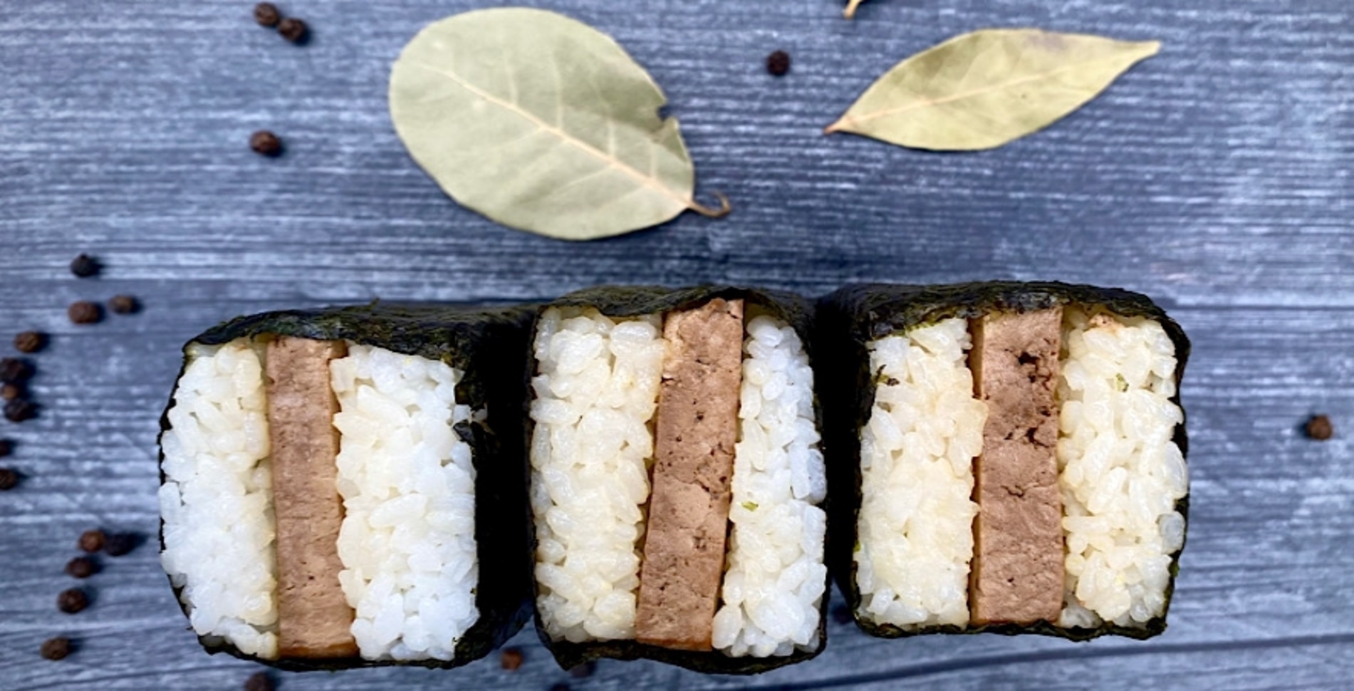 Tangy Tofu Adobo Musubi