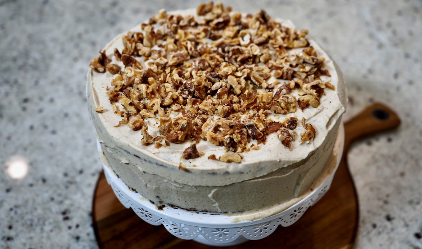 Vegan Banana Pineapple Hummingbird Cake With Homemade Cashew Frosting Vegnews