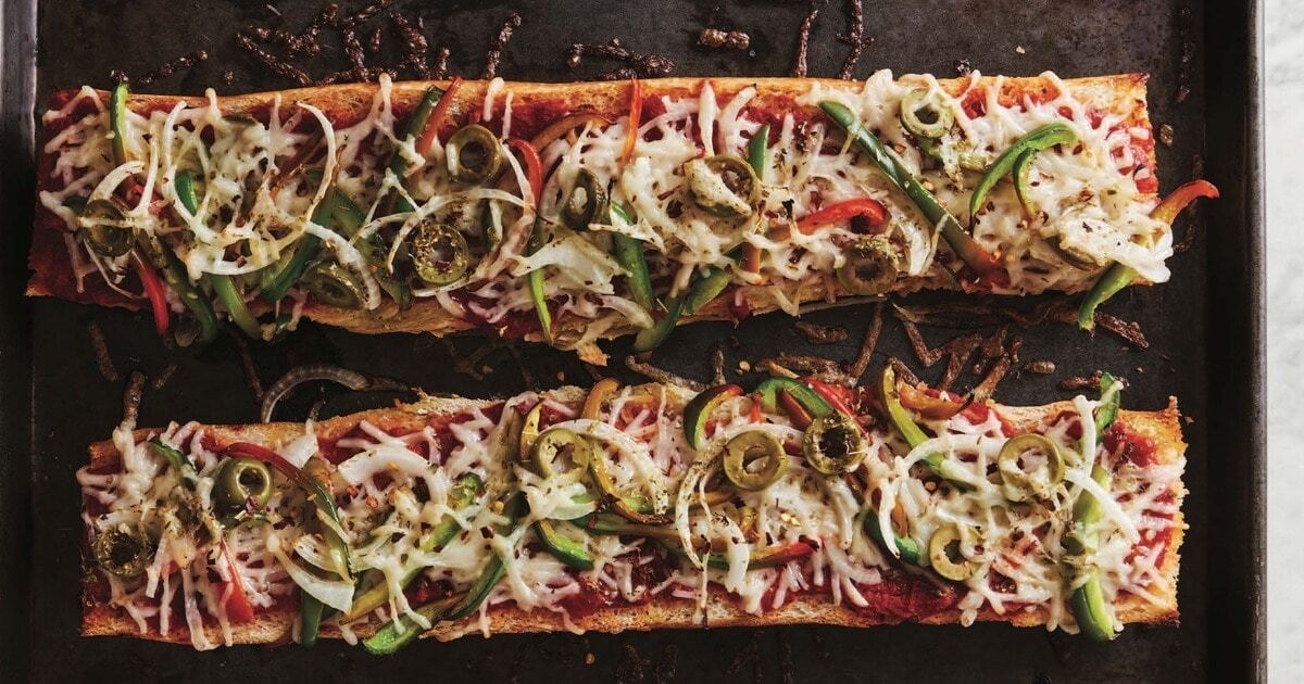 Cheesy Vegan French Bread Pizza | VegNews