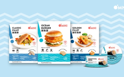 OmniFoods Just Launched Vegan Seafood to Take On Asia’s Biggest Meat Category&nbsp;