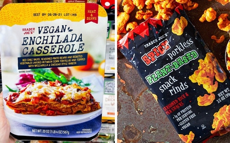 Trader Joe’s Just Launched Vegan Pork Rinds and Enchilada Casseroles&nbsp;