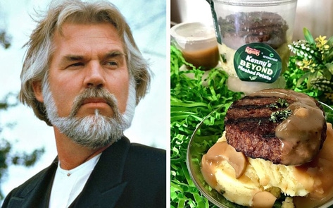 Kenny Rogers' Chicken Chain Now Serves Mashed Potatoes Topped with Vegan Beyond Burgers&nbsp;