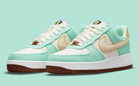 Nike’s Iconic Air Force Ones Get a Vegan Pineapple Leather Makeover