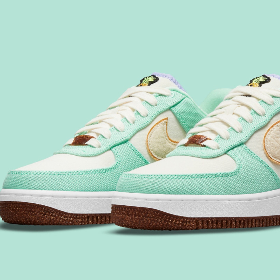 Nike’s Iconic Air Force Ones Get a Vegan Pineapple Leather Makeover