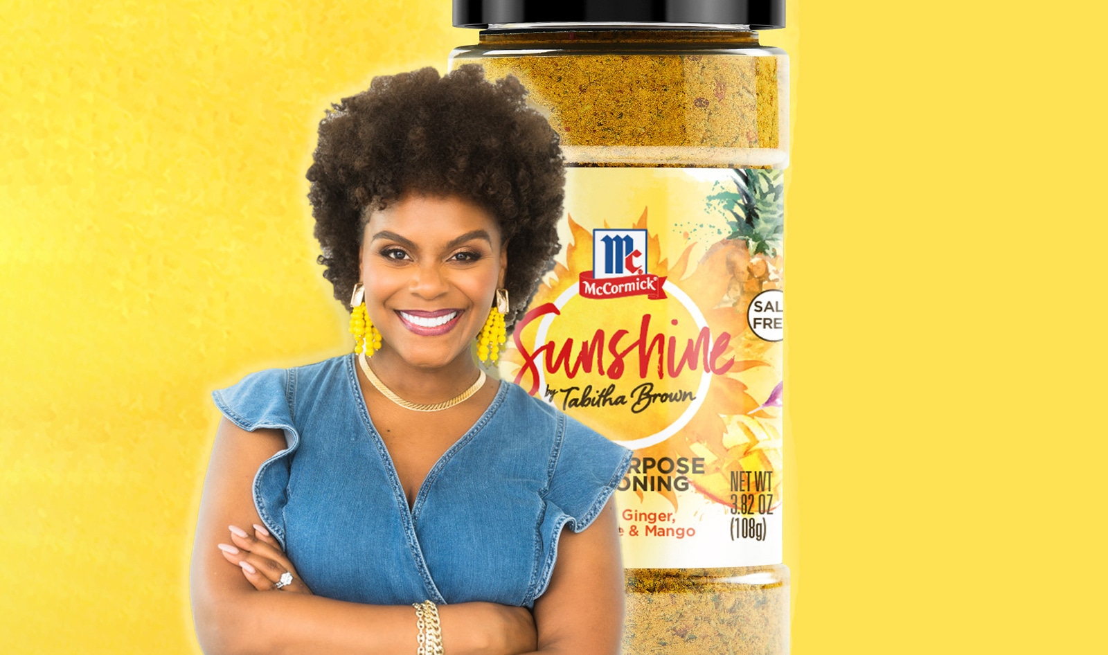 Vegan TikTok Star Tabitha Brown Now Has Her Own McCormick Spice Blend. Because That's Her Business
