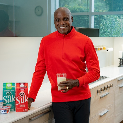 Olympian Carl Lewis and Vegan Milk Brand Silk Are Supporting Black College Athletes. Here’s How They’re Doing It.