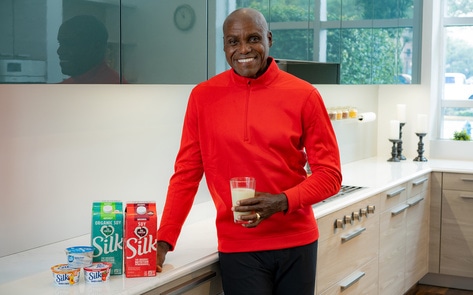 Olympian Carl Lewis and Vegan Milk Brand Silk Are Supporting Black College Athletes. Here’s How They’re Doing It.