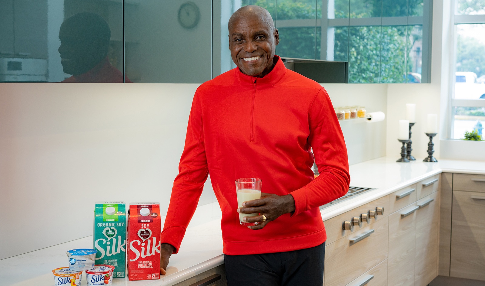Olympian Carl Lewis and Vegan Milk Brand Silk Are Supporting Black College Athletes. Here’s How They’re Doing It.