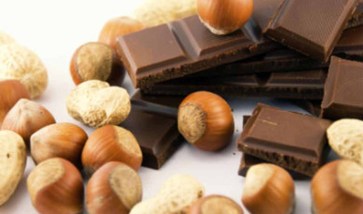 Chocolate Covered Hazelnuts VegNews