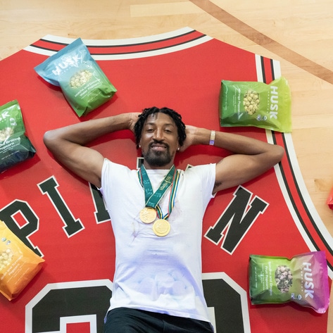 Scottie Pippen Won Six NBA Championships. Now, He’s Building a Vegan Popcorn Empire.