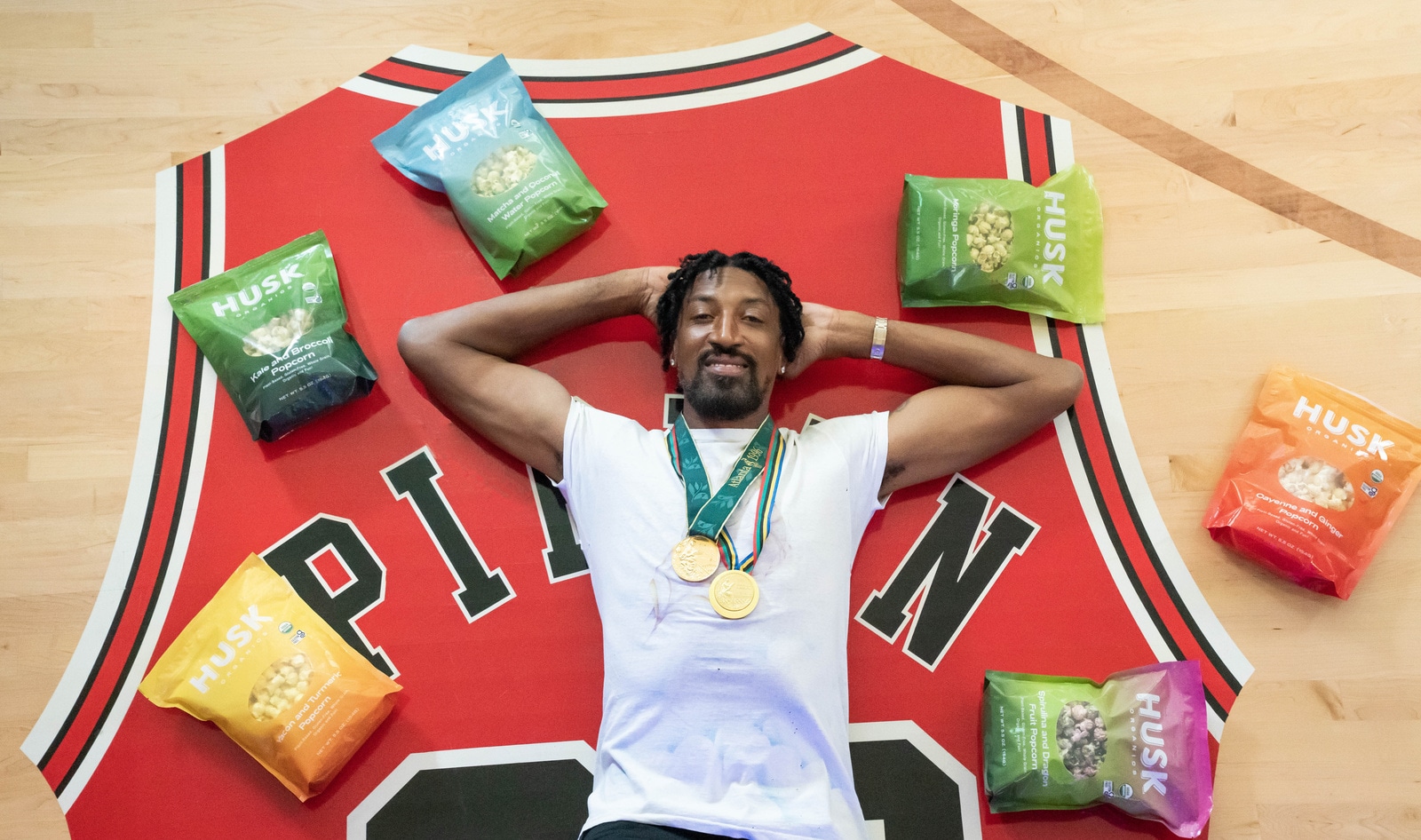 Scottie Pippen Won Six NBA Championships. Now, He’s Building a Vegan Popcorn Empire.