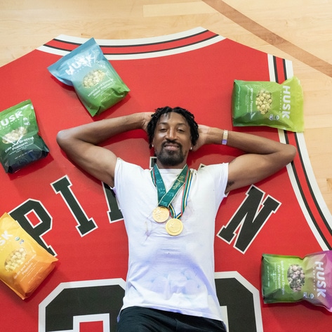 Scottie Pippen Won Six NBA Championships. Now, He’s Building a Vegan Popcorn Empire.