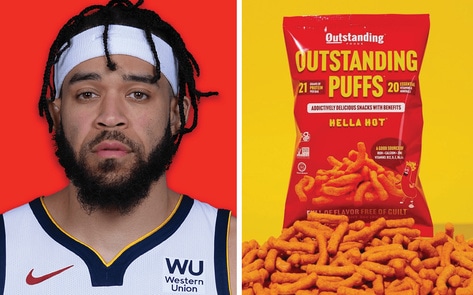 NBA Star JaVale McGee Challenges Fans to Eat Spicy Vegan Snacks for a Good Cause