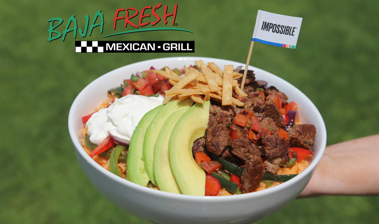 Meatless Impossible Tacos, Burritos, and Bowls Come to 80 Baja Fresh Locations