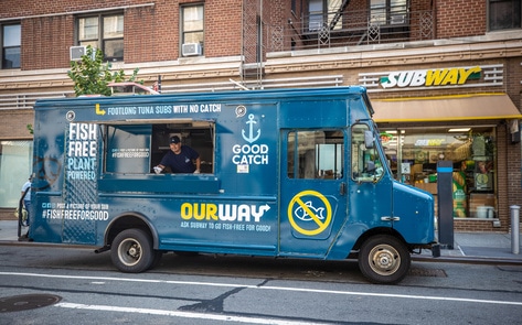 Good Catch Is Trolling Subway With Vegan Tuna Sandwich Food Trucks