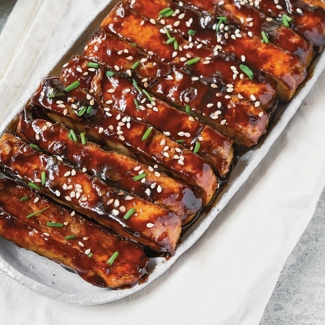 Vegan Sticky Sweet Char Siu Tofu&nbsp;