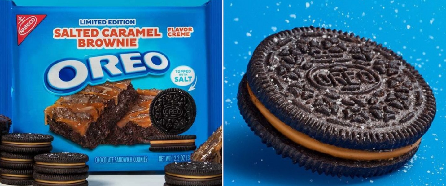 Oreos Just Launched A Salted Caramel Brownie Flavor and It's Still Accidentally Vegan 
