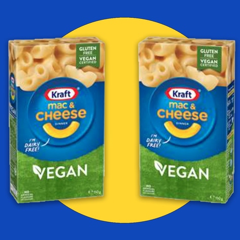 Kraft Launches Vegan Version of Classic Blue Box Mac and Cheese in Australia