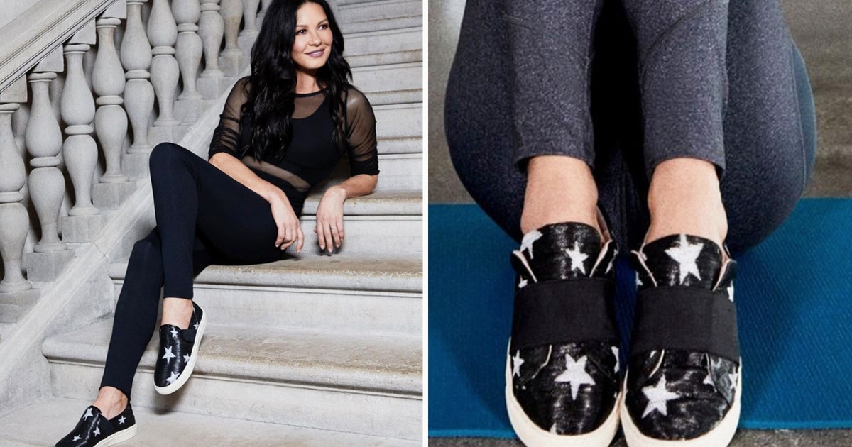 Catherine ZetaJones Just Launched a Vegan Leather Shoe Line VegNews