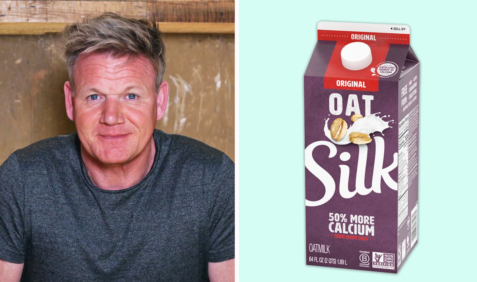 Gordon Ramsay Is Face of New Vegan Oat Milk Campaign: “I Really Enjoy Cooking More Plant-Based Dishes”