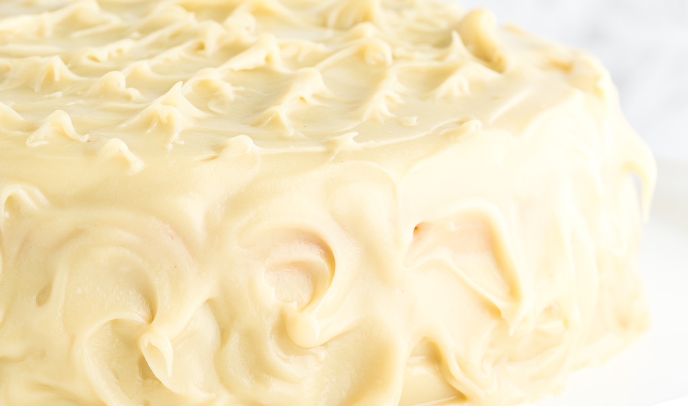 Vegan Sweet Potato Cake With Thick Coconut Frosting